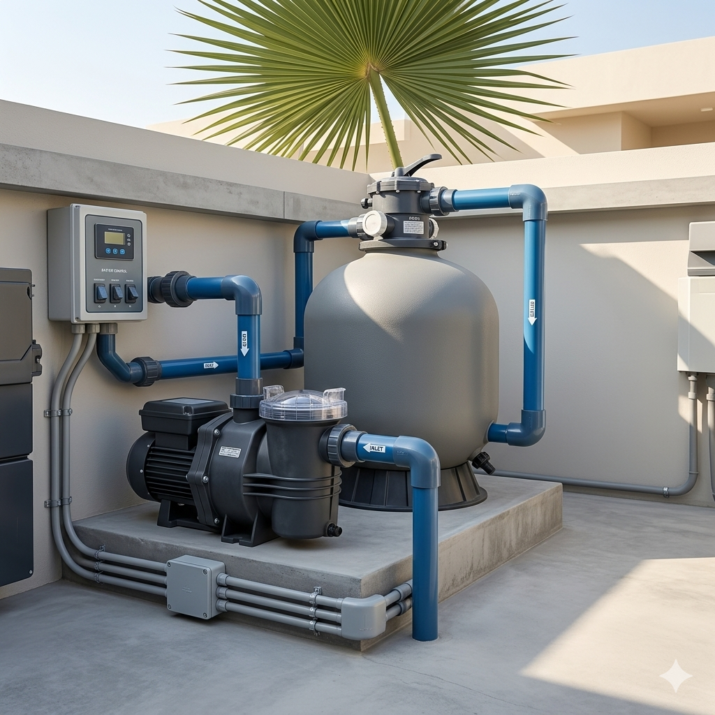 Pool Equipment Installation Bahrain